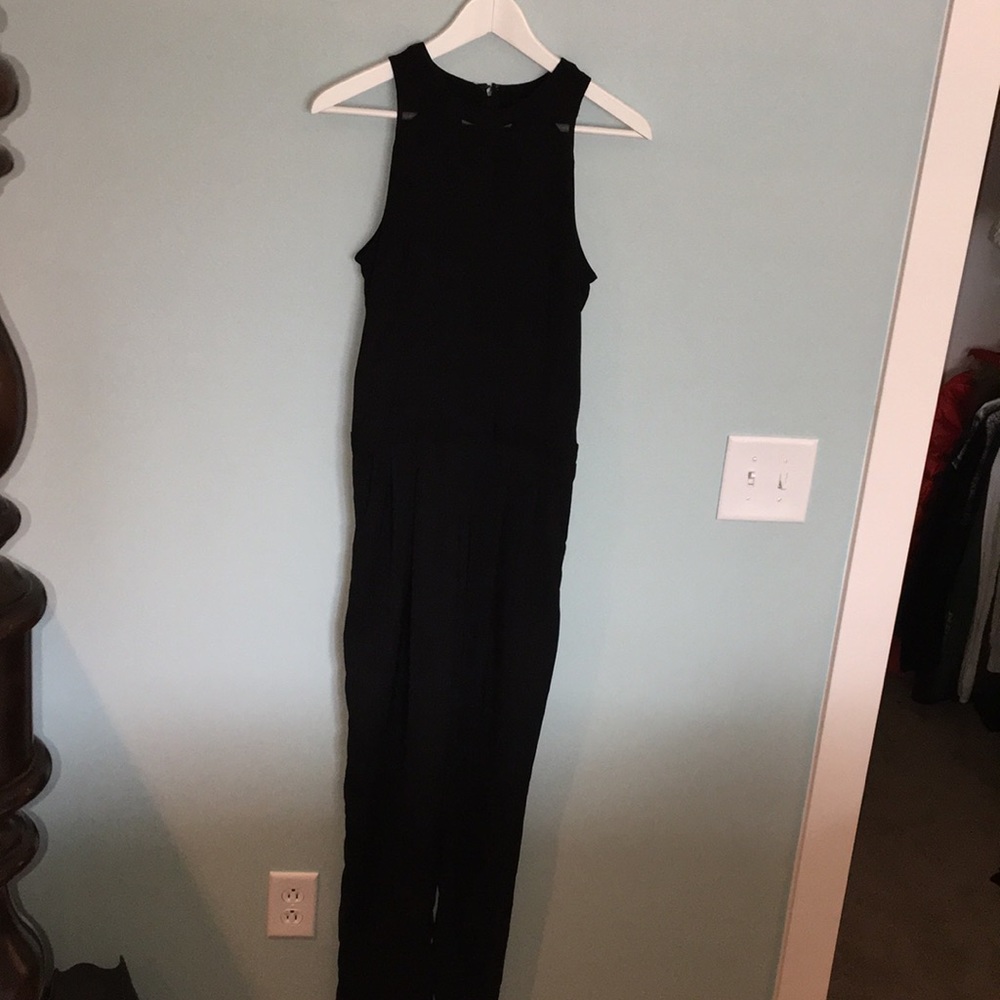 Black High neck Jumpsuit